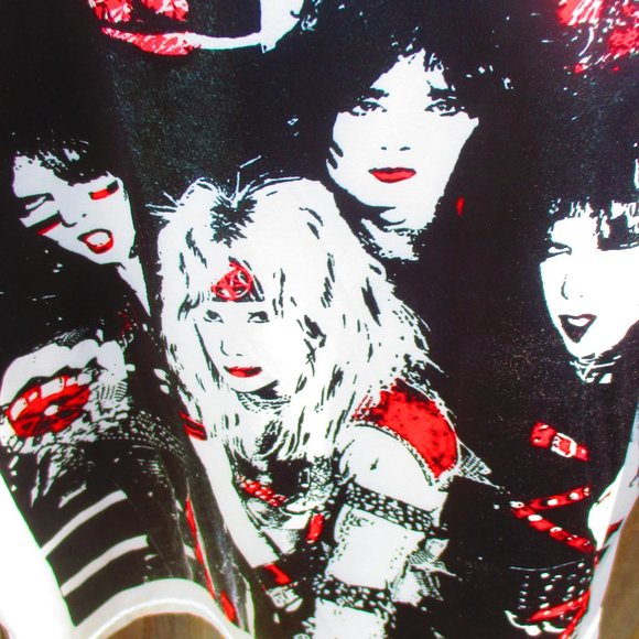 Motley Crue Oversized White Tee NEW XL - Picture 6 of 7